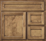 half-inch overlay cabinets